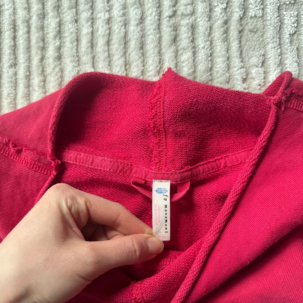 Free People Red Sweater/Crewneck